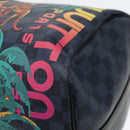 LOUIS VUITTON Damier Cobalt Keepall Bandouliere 45 Boston Bag N50002 Auth 84480S-9