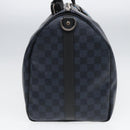 LOUIS VUITTON Damier Cobalt Keepall Bandouliere 45 Boston Bag N50002 Auth 84480S-4