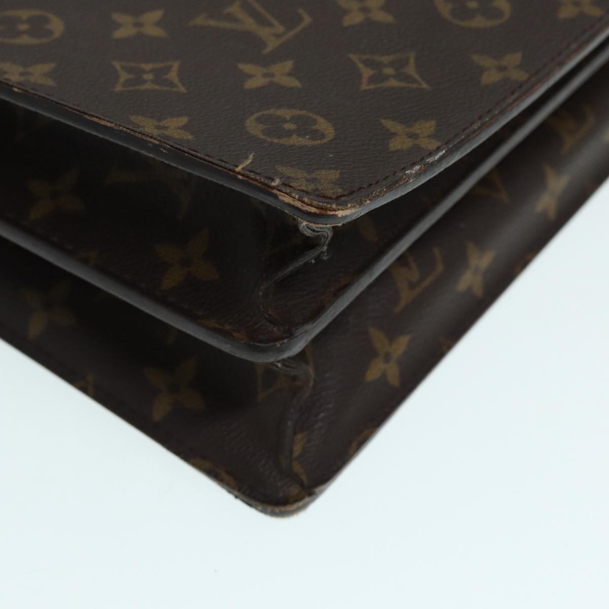 LOUIS VUITTON Monogram Serviette Conseiller Briefcase M53331 LV Auth 84493