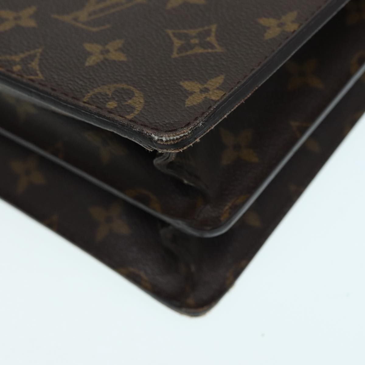 LOUIS VUITTON Monogram Serviette Conseiller Briefcase M53331 LV Auth 84493