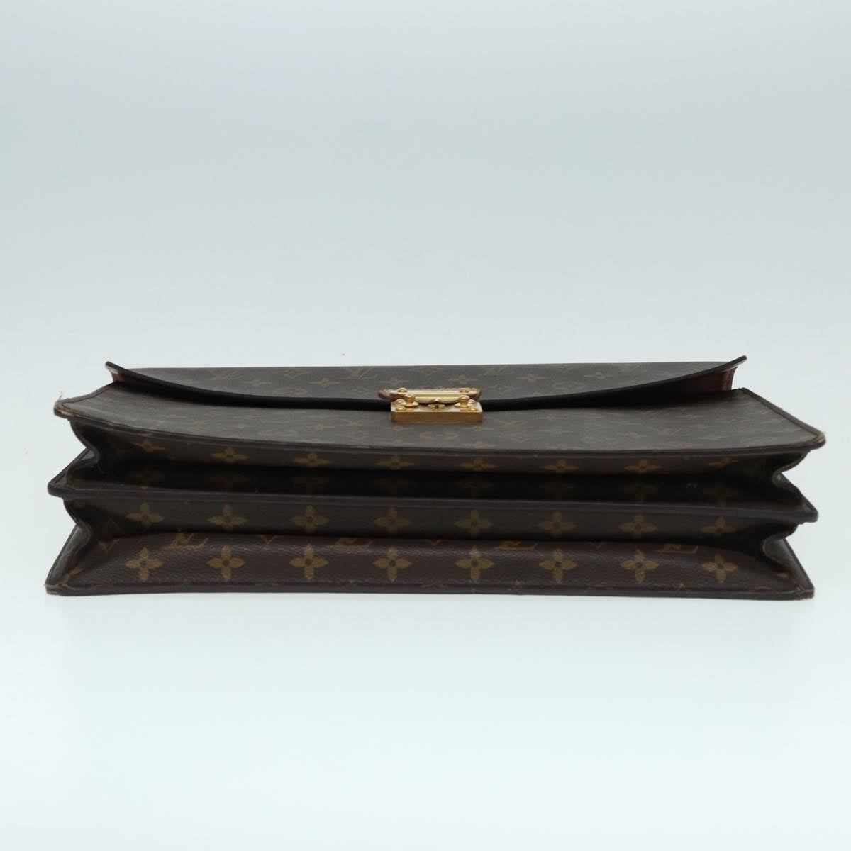 LOUIS VUITTON Monogram Serviette Conseiller Briefcase M53331 LV Auth 84493