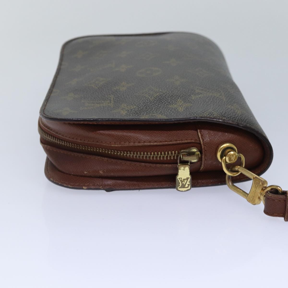 LOUIS VUITTON Monogram Orsay Clutch Bag M51790 LV Auth 84495