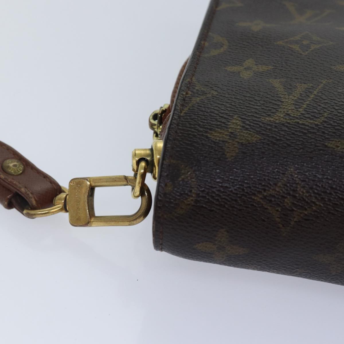 LOUIS VUITTON Monogram Orsay Clutch Bag M51790 LV Auth 84495