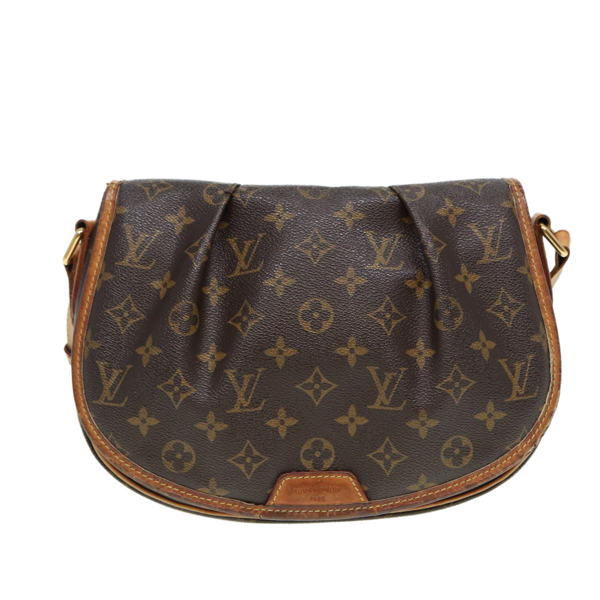 LOUIS VUITTON Monogram Menilmontant PM Shoulder Bag M40474 LV Auth 84503 - 0