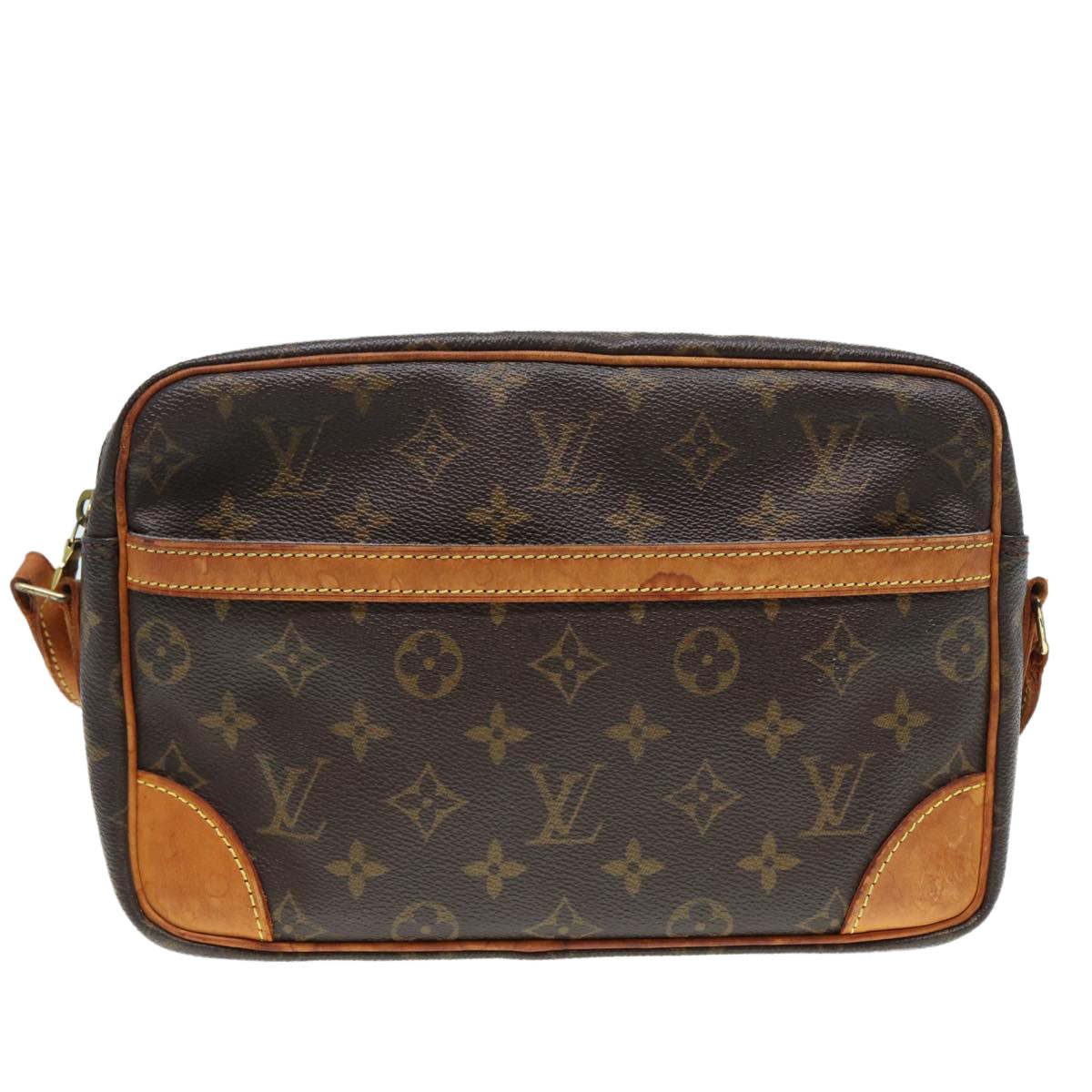 LOUIS VUITTON Monogram Trocadero 27 Shoulder Bag M51274 LV Auth 84504