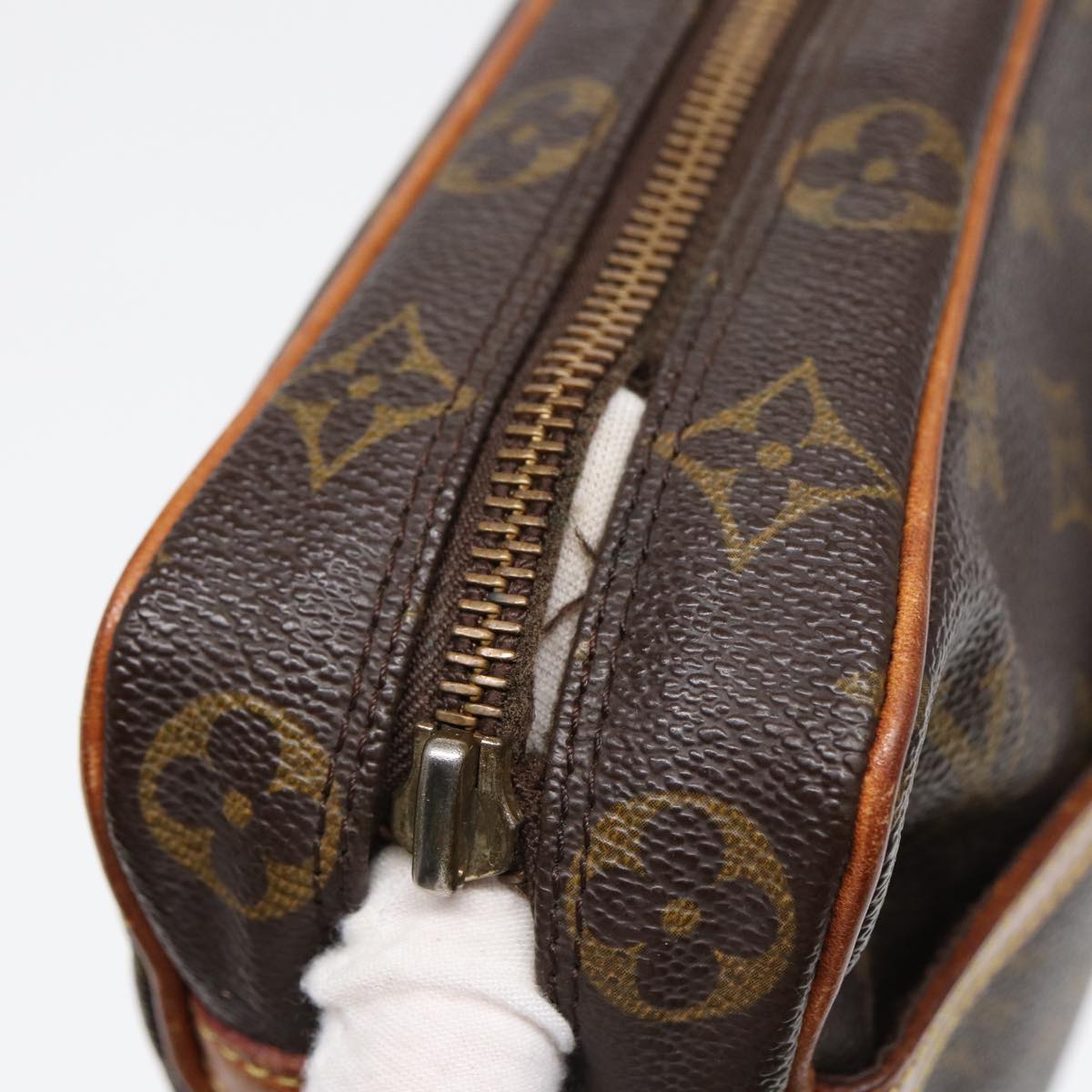 LOUIS VUITTON Monogram Compiegne 23 Clutch Bag M51847 LV Auth 84507