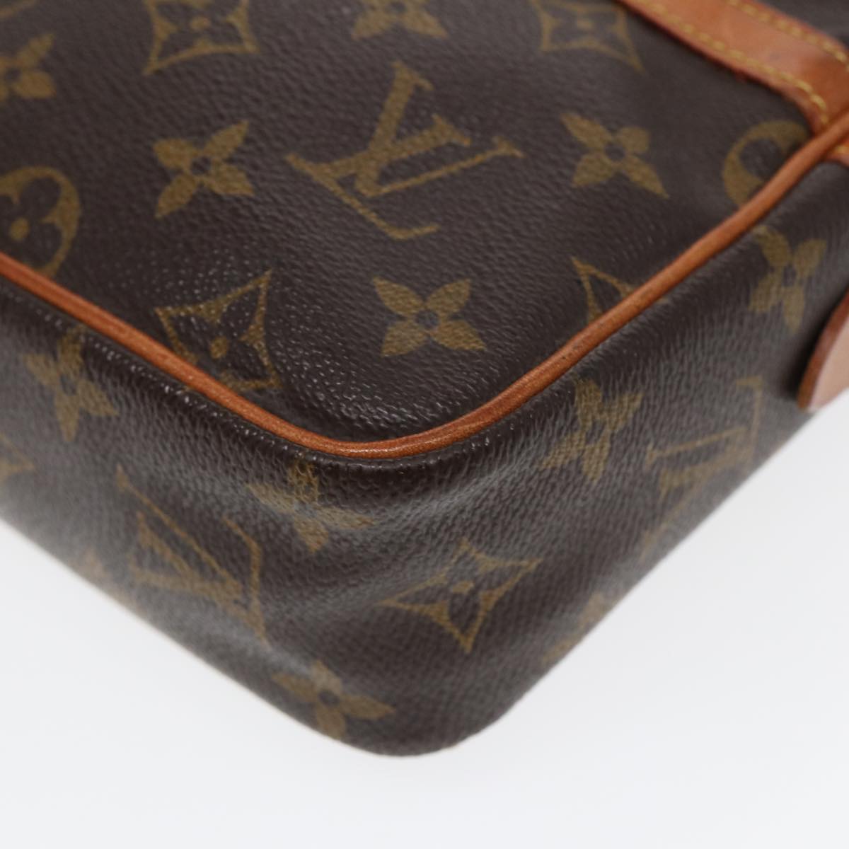 LOUIS VUITTON Monogram Compiegne 23 Clutch Bag M51847 LV Auth 84507