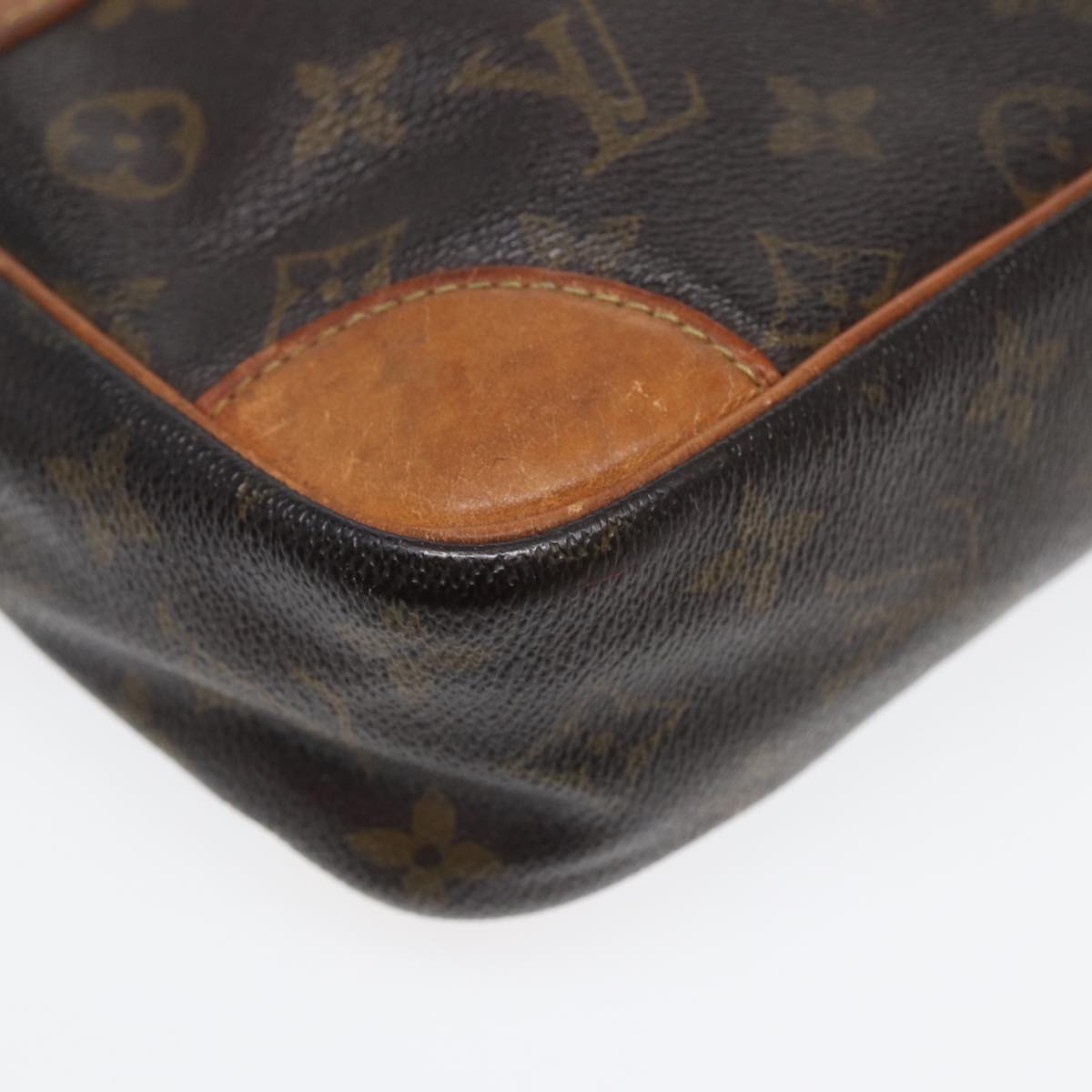 LOUIS VUITTON Monogram Compiegne 28 Clutch Bag M51845 LV Auth 84508