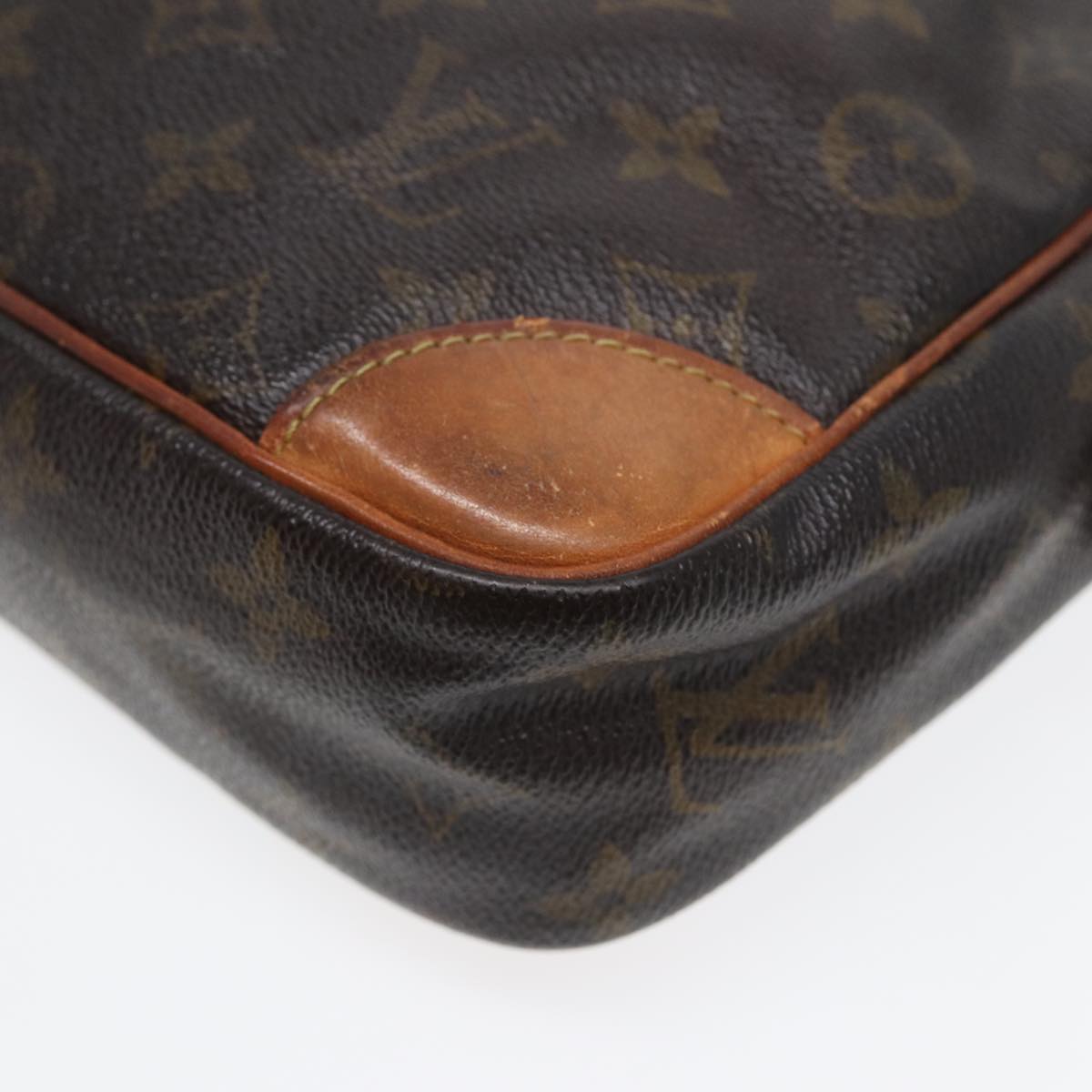 LOUIS VUITTON Monogram Compiegne 28 Clutch Bag M51845 LV Auth 84508