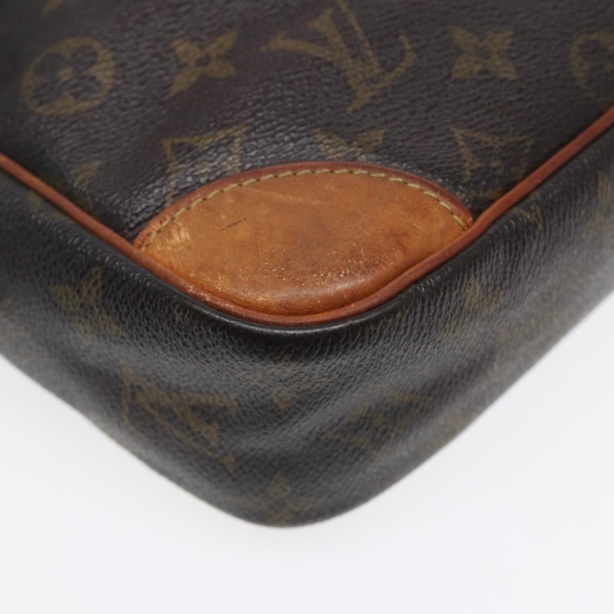 LOUIS VUITTON Monogram Compiegne 28 Clutch Bag M51845 LV Auth 84508