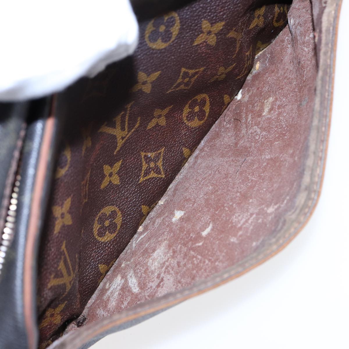 LOUIS VUITTON Monogram Compiegne 28 Clutch Bag M51845 LV Auth 84508