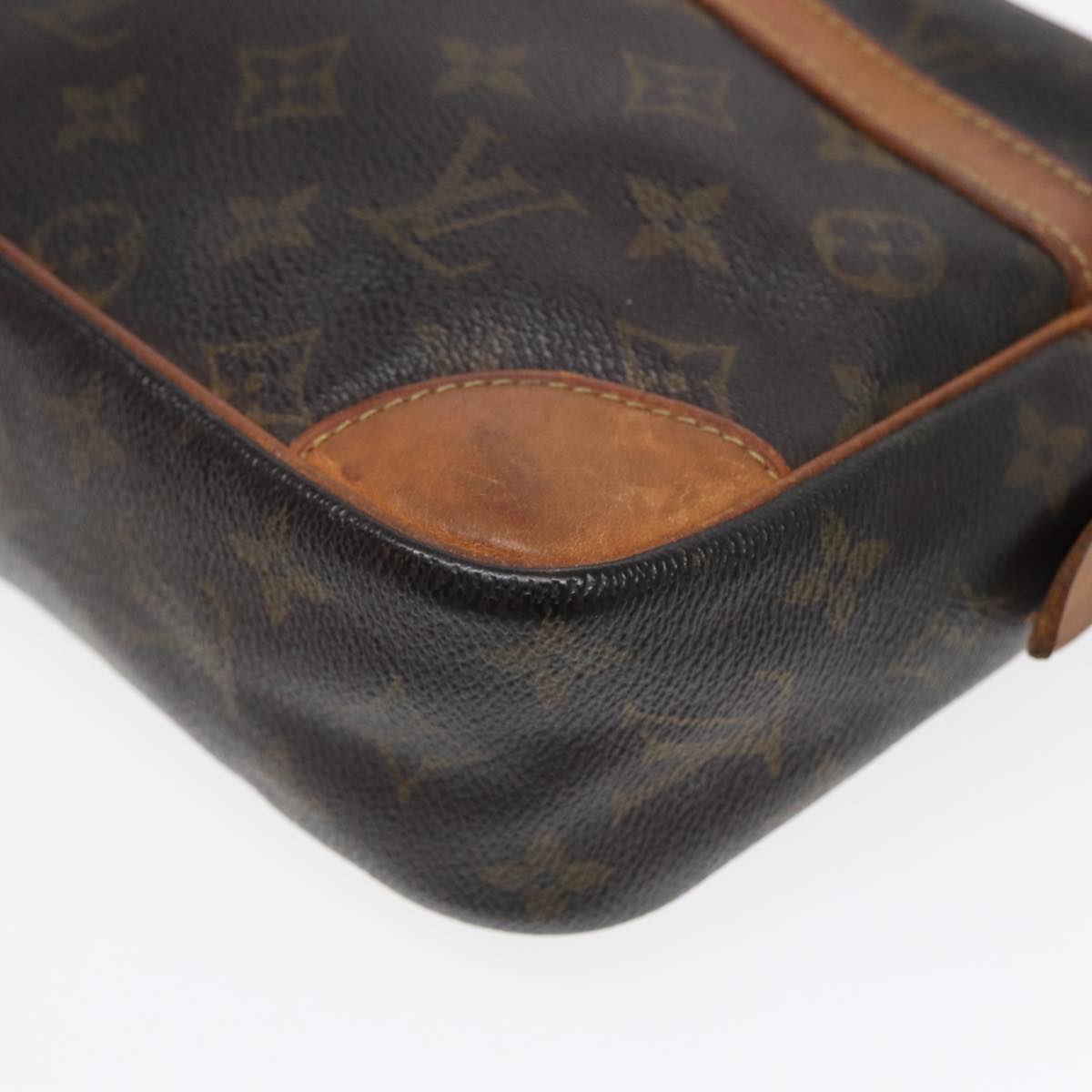 LOUIS VUITTON Monogram Compiegne 28 Clutch Bag M51845 LV Auth 84508