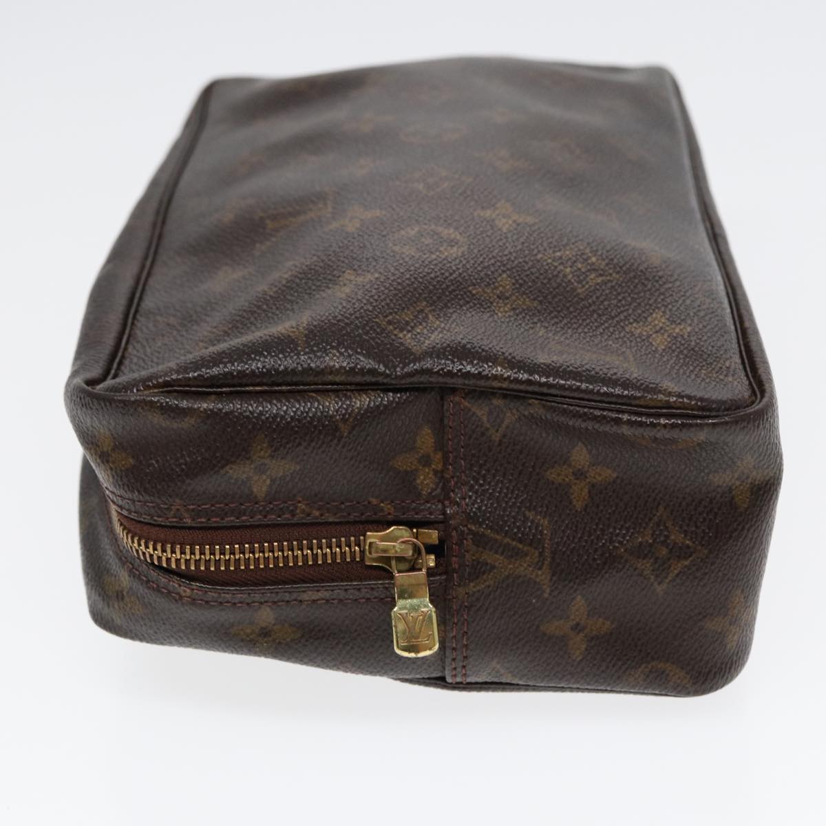 LOUIS VUITTON Monogram Trousse Toilette 28 Clutch Bag M47522 LV Auth 84509