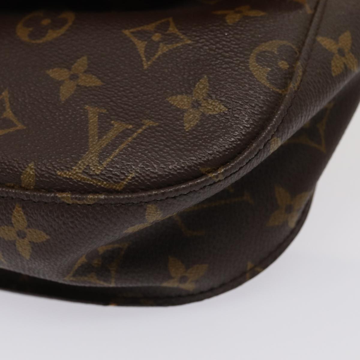 LOUIS VUITTON Monogram Saint Cloud GM Shoulder Bag M51242 LV Auth 84512