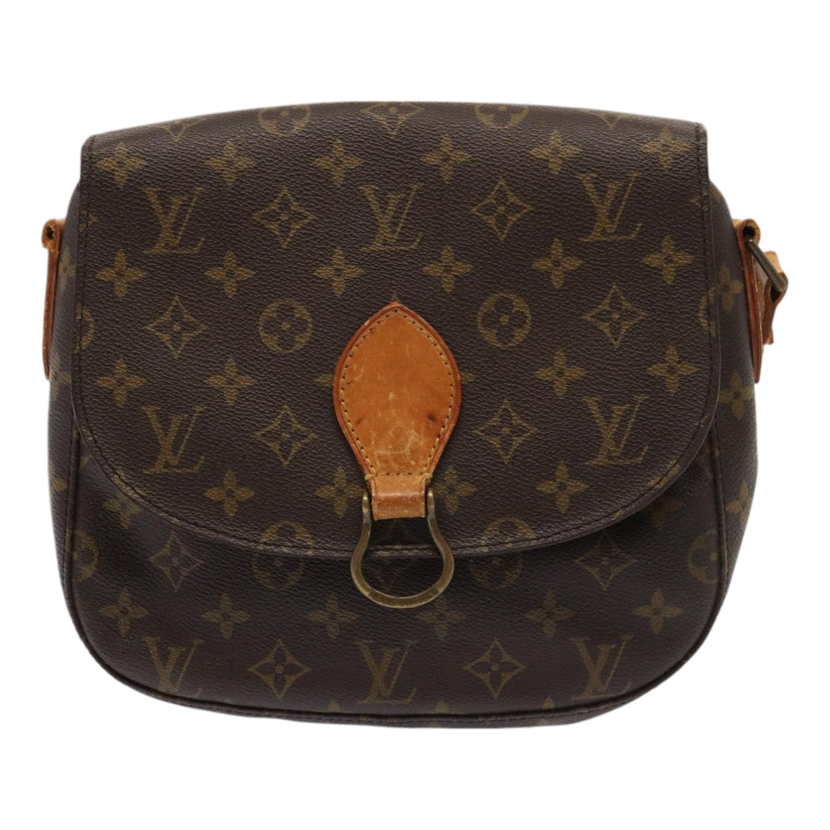 LOUIS VUITTON Monogram Saint Cloud GM Shoulder Bag M51242 LV Auth 84512