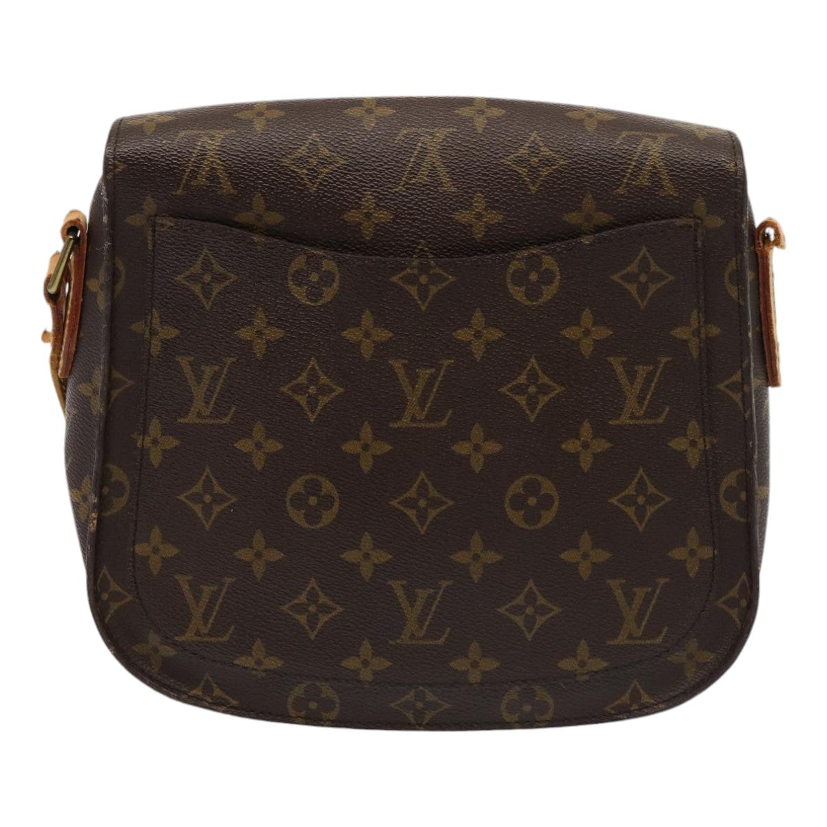 LOUIS VUITTON Monogram Saint Cloud GM Shoulder Bag M51242 LV Auth 84512