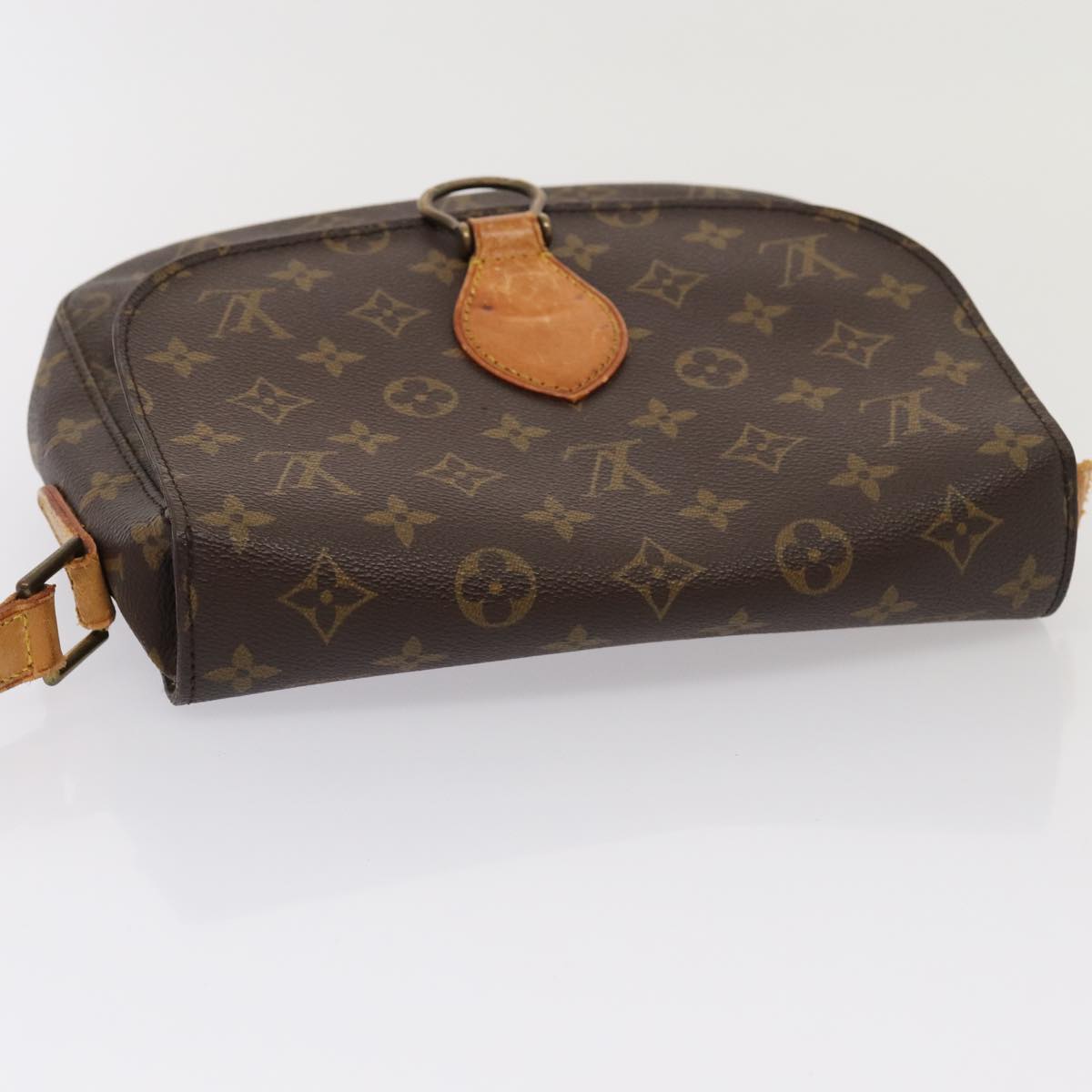 LOUIS VUITTON Monogram Saint Cloud GM Shoulder Bag M51242 LV Auth 84512