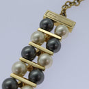 LOUIS VUITTON Cry Me Ariver PM Bracelet Gold Gray M67010 LV Auth 84519-17