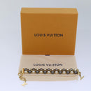 LOUIS VUITTON Cry Me Ariver PM Bracelet Gold Gray M67010 LV Auth 84519-20