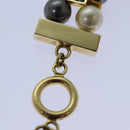 LOUIS VUITTON Cry Me Ariver PM Bracelet Gold Gray M67010 LV Auth 84519-4