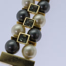 LOUIS VUITTON Cry Me Ariver PM Bracelet Gold Gray M67010 LV Auth 84519-5