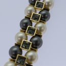 LOUIS VUITTON Cry Me Ariver PM Bracelet Gold Gray M67010 LV Auth 84519-7