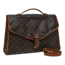 LOUIS VUITTON Monogram Beverly Hand Bag 2way M51120 LV Auth 84525-1