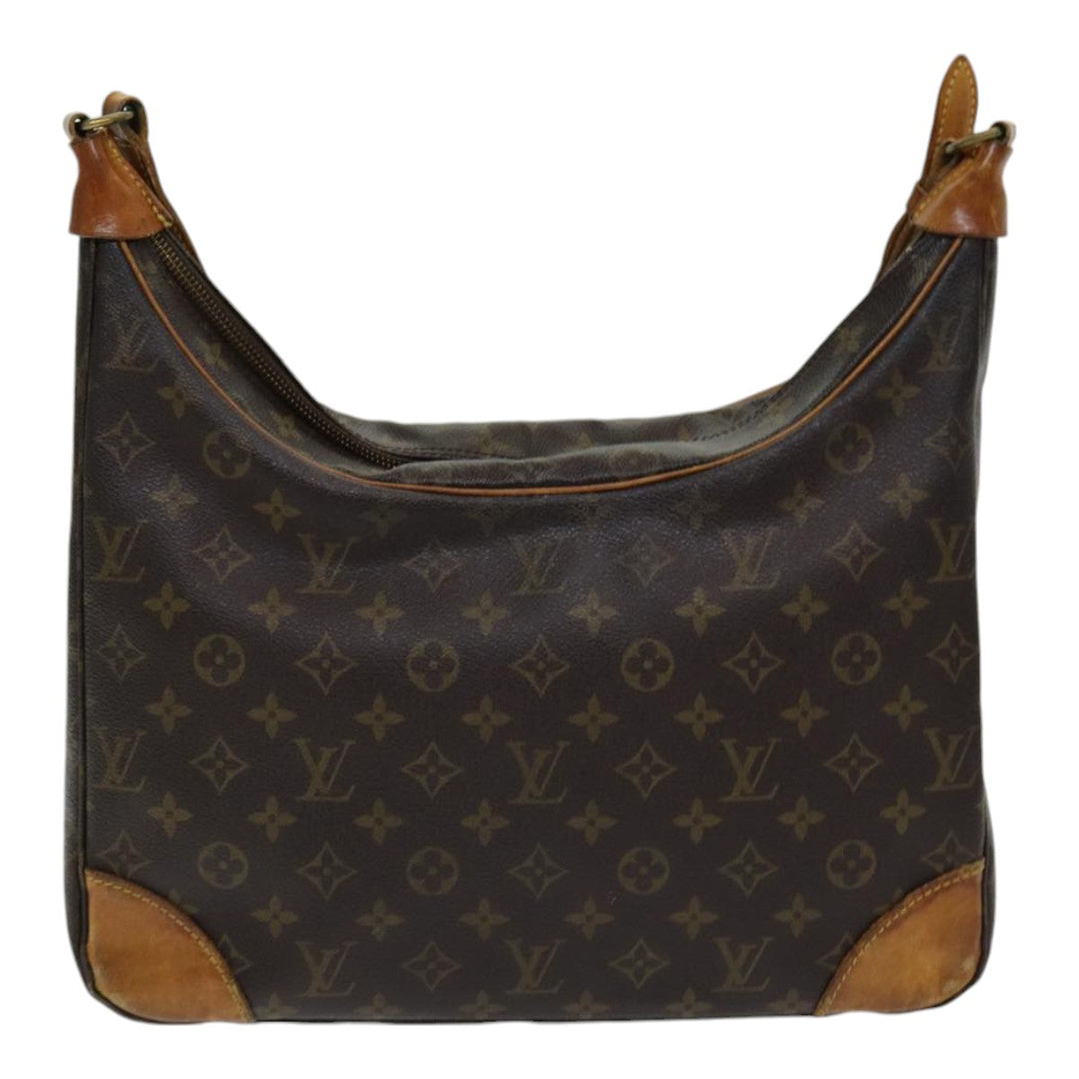 LOUIS VUITTON Monogram Boulogne 35 Shoulder Bag M51260 LV Auth 84527