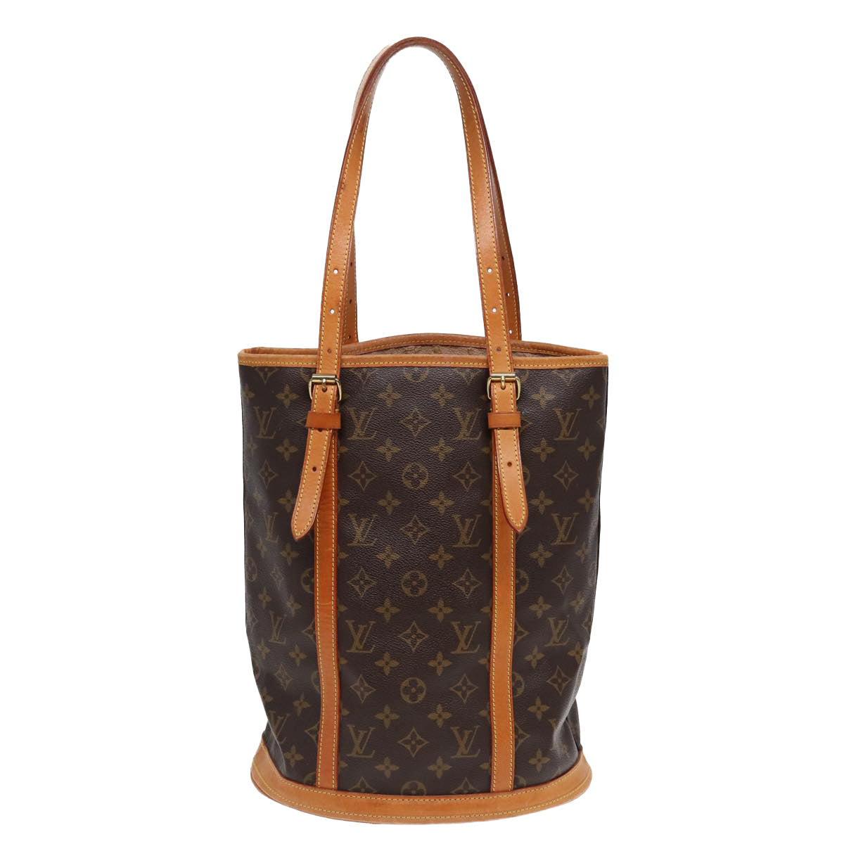 LOUIS VUITTON Monogram Bucket GM Shoulder Bag M42236 LV Auth 84528