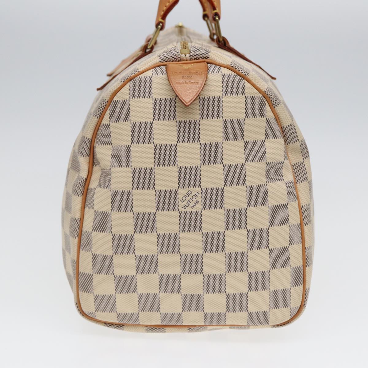 LOUIS VUITTON Damier Azur Speedy 30 Hand Bag N41533 LV Auth 84530