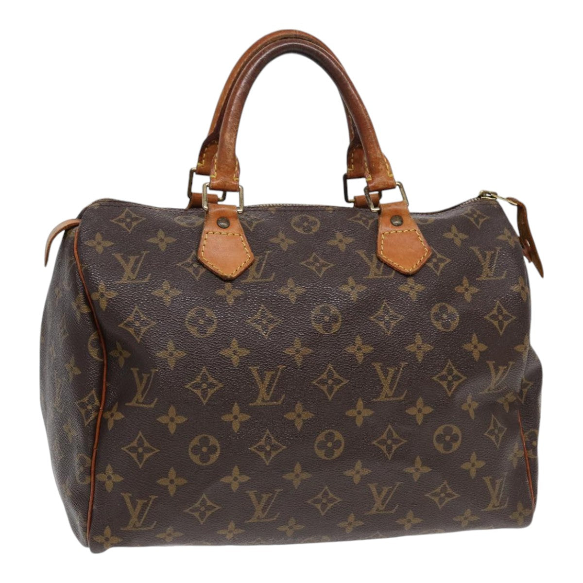 LOUIS VUITTON Monogram Speedy 30 Hand Bag M41526 LV Auth 84531