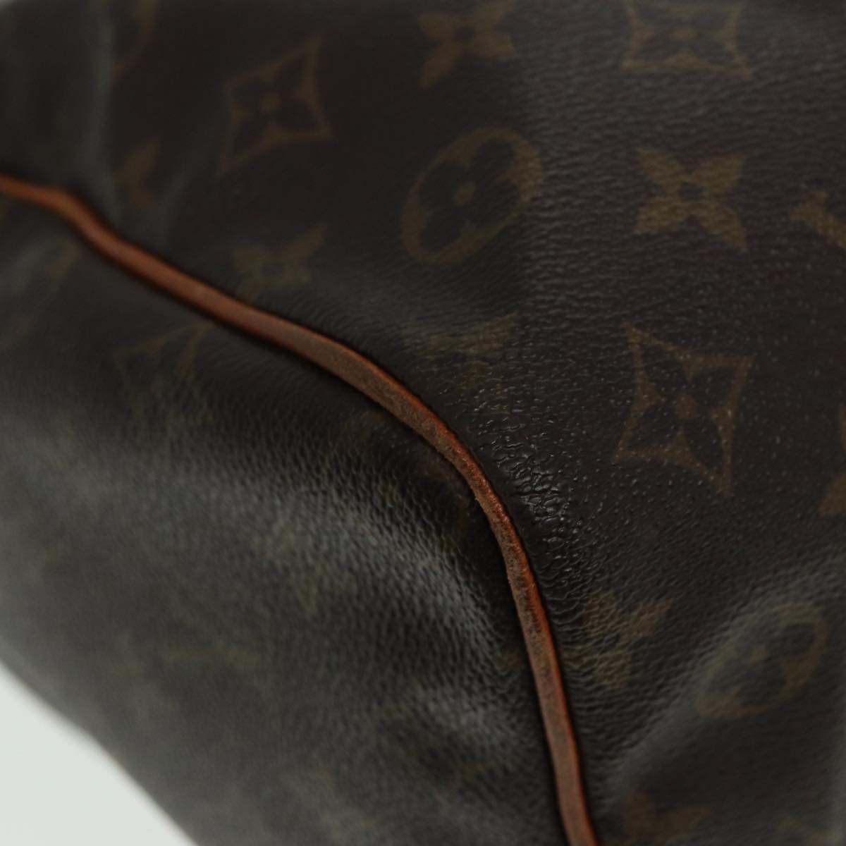 LOUIS VUITTON Monogram Speedy 35 Hand Bag M41524 LV Auth 84532