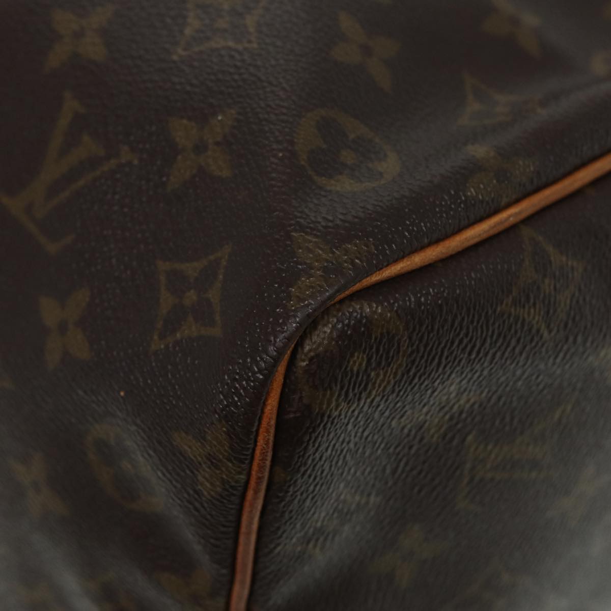 LOUIS VUITTON Monogram Speedy 35 Hand Bag M41524 LV Auth 84532