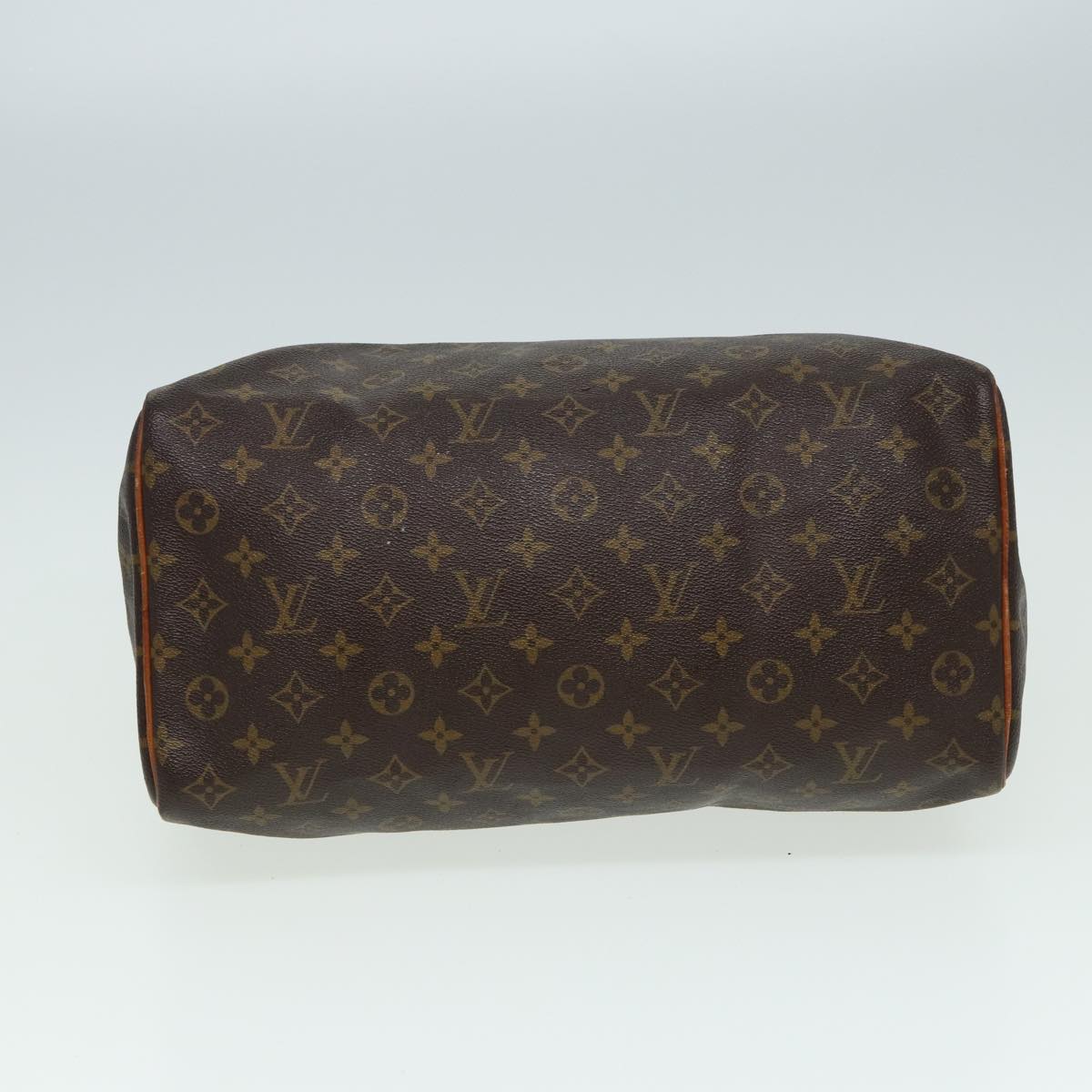 LOUIS VUITTON Monogram Speedy 35 Hand Bag M41524 LV Auth 84533