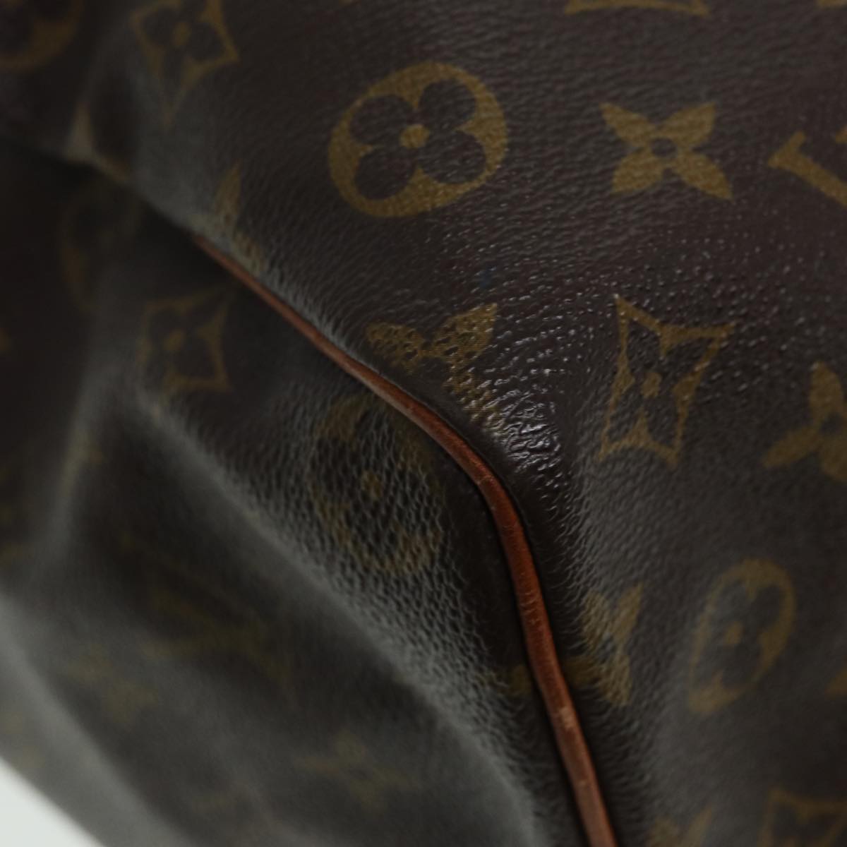 LOUIS VUITTON Monogram Speedy 35 Hand Bag M41524 LV Auth 84533