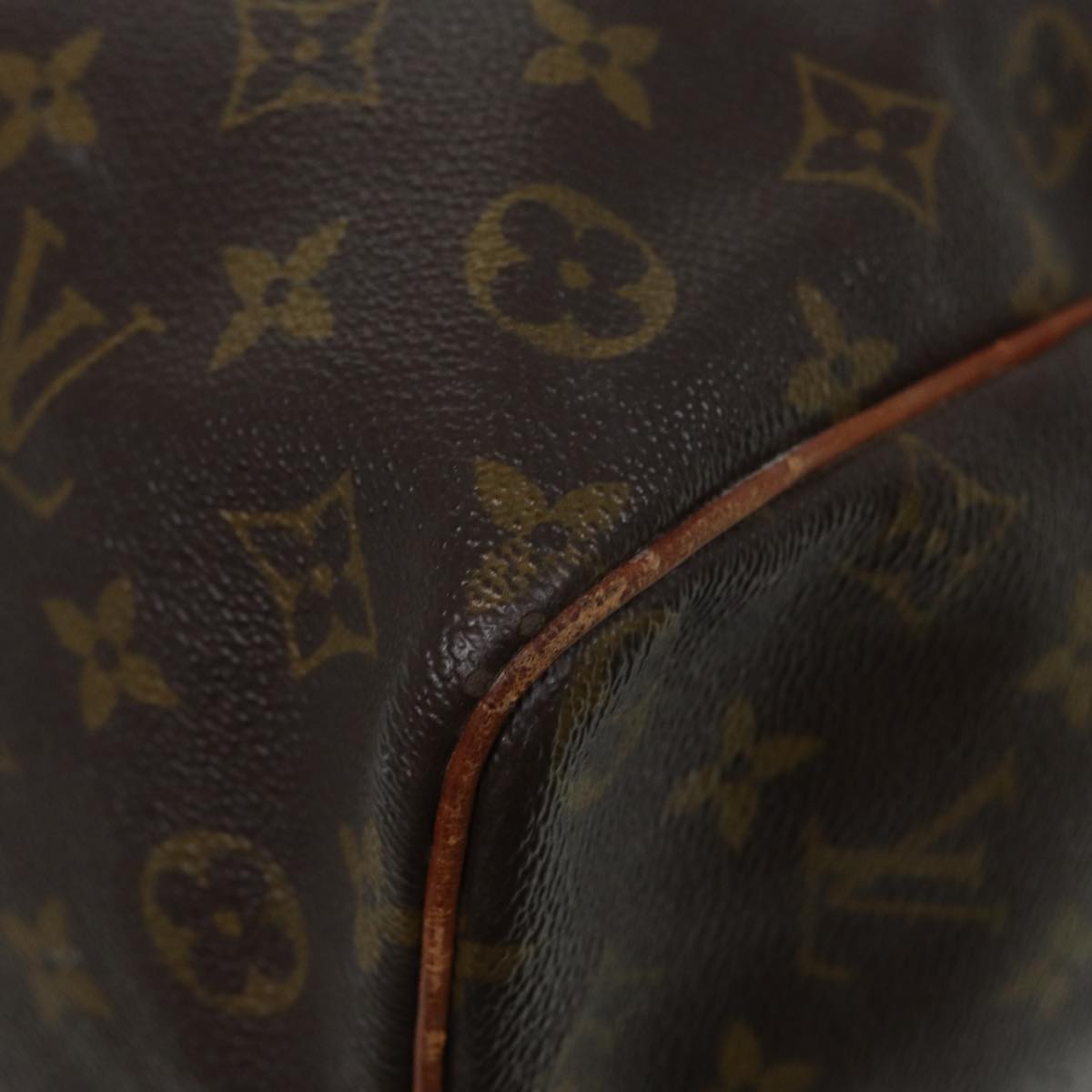 LOUIS VUITTON Monogram Speedy 35 Hand Bag M41524 LV Auth 84533