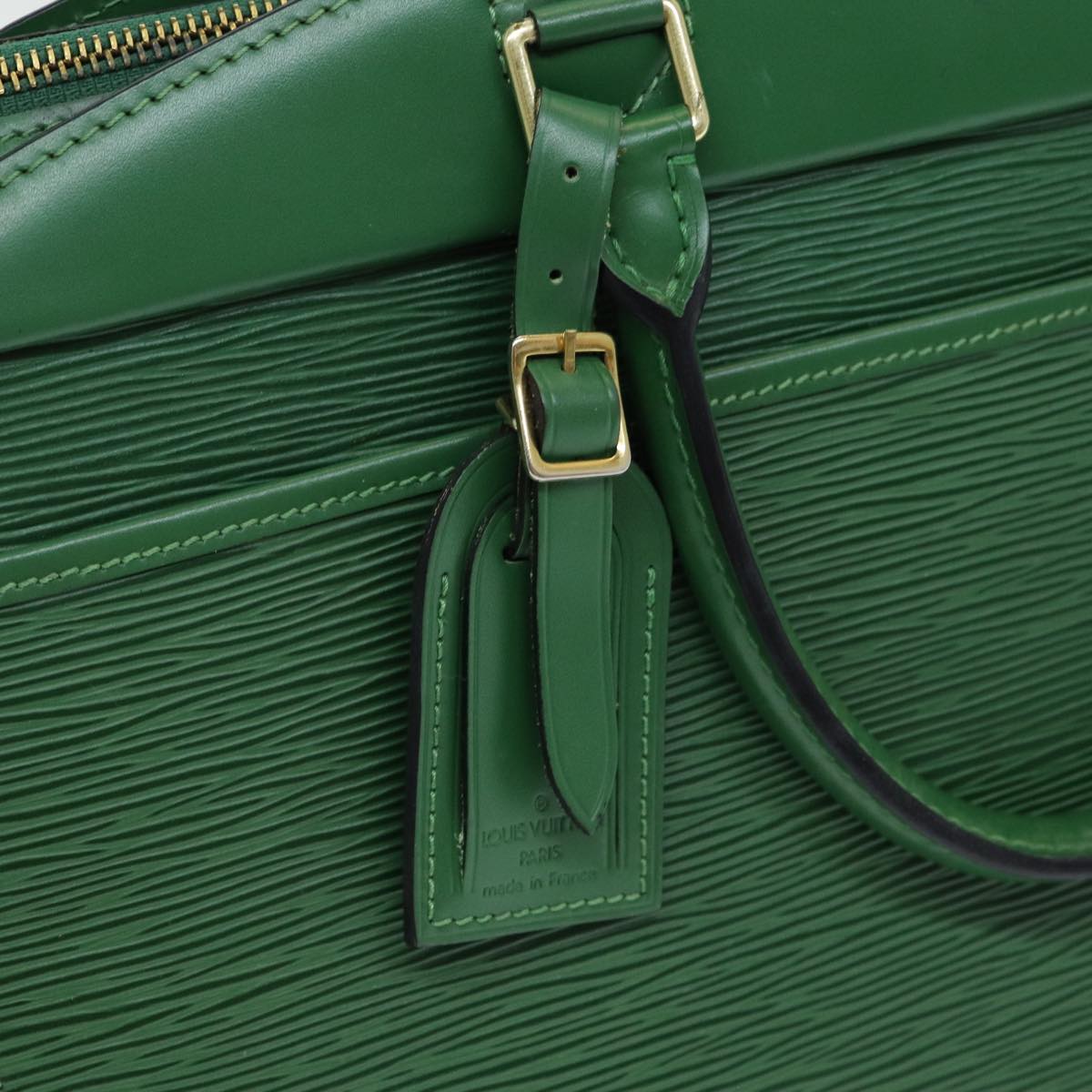 LOUIS VUITTON Epi Riviera Hand Bag Green M48184 LV Auth 84540