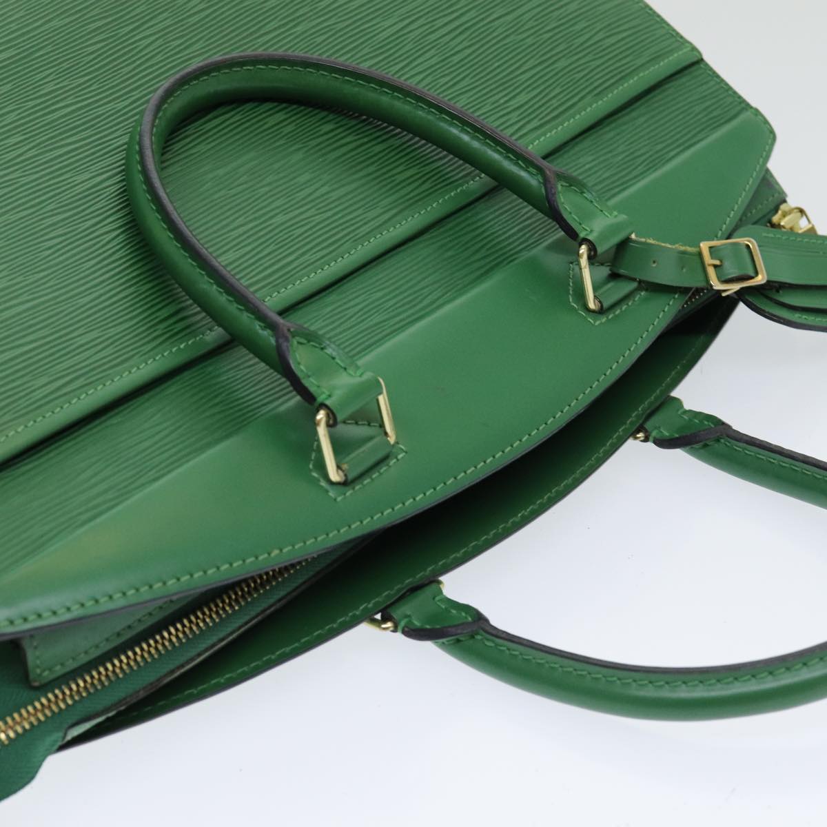 LOUIS VUITTON Epi Riviera Hand Bag Green M48184 LV Auth 84540