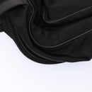 PRADA Garment Cover Nylon Black Silver Auth 84549-17