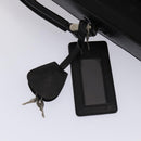 PRADA Garment Cover Nylon Black Silver Auth 84549-19