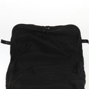 PRADA Garment Cover Nylon Black Silver Auth 84549-22