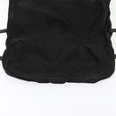 PRADA Garment Cover Nylon Black Silver Auth 84549-23