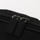 PRADA Garment Cover Nylon Black Silver Auth 84549-24
