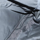 PRADA Garment Cover Nylon Black Silver Auth 84549-28