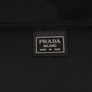 PRADA Garment Cover Nylon Black Silver Auth 84549-30