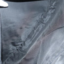 PRADA Garment Cover Nylon Black Silver Auth 84549-32