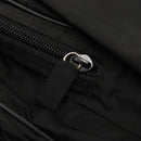 PRADA Garment Cover Nylon Black Silver Auth 84549-33