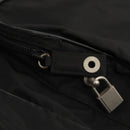 PRADA Garment Cover Nylon Black Silver Auth 84549-36