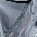 PRADA Garment Cover Nylon Black Silver Auth 84549-37