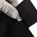 PRADA Garment Cover Nylon Black Silver Auth 84549-12